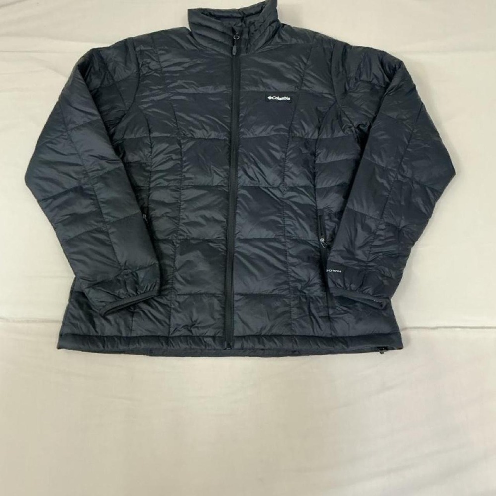 Columbia Women's 590 TurboDown Omni-Heat Jacket Black Size Large